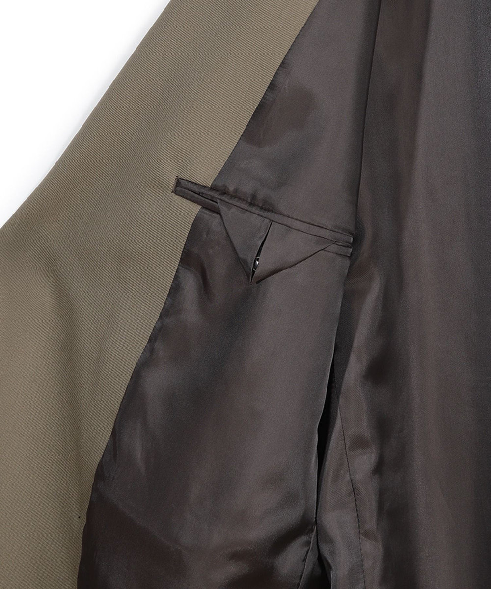 MEN'S BIGI 【50th Anniv . 菊池武夫】TECHWOOL TWILL TAILORED JACKET ベージュ