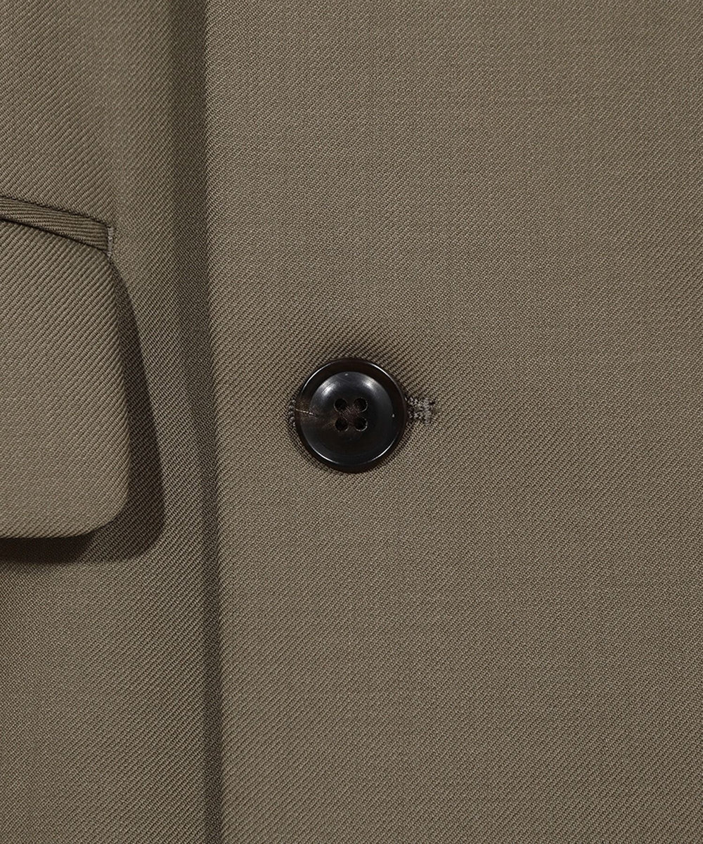 MEN'S BIGI 【50th Anniv . 菊池武夫】TECHWOOL TWILL TAILORED JACKET ベージュ