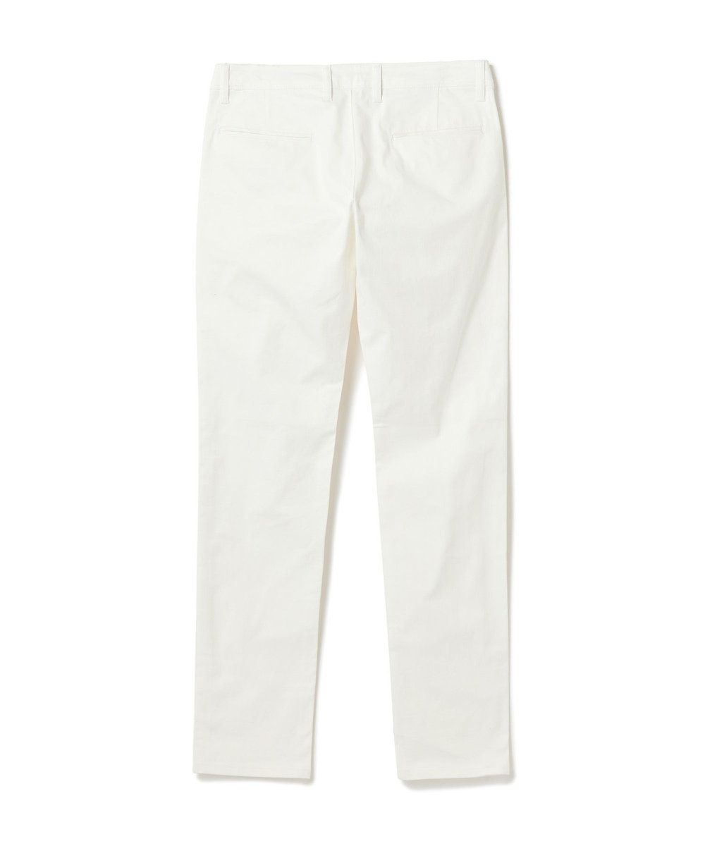 MEN'S BIGI シャドーヘリンボーンストレッチパンツ ホワイト