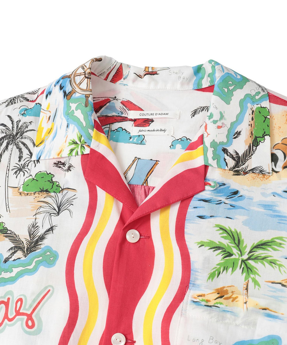 1er Arrondissement ＜COUTURE D'ADAM（クチュール ド アダム）＞スーベニアシャツ レッド