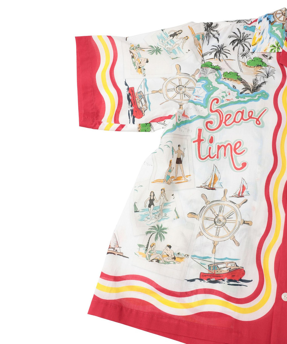 1er Arrondissement ＜COUTURE D'ADAM（クチュール ド アダム）＞スーベニアシャツ レッド