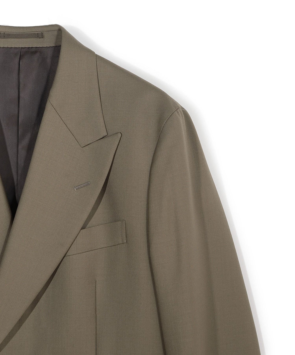 MEN'S BIGI 【50th Anniv . 菊池武夫】TECHWOOL TWILL TAILORED JACKET ベージュ