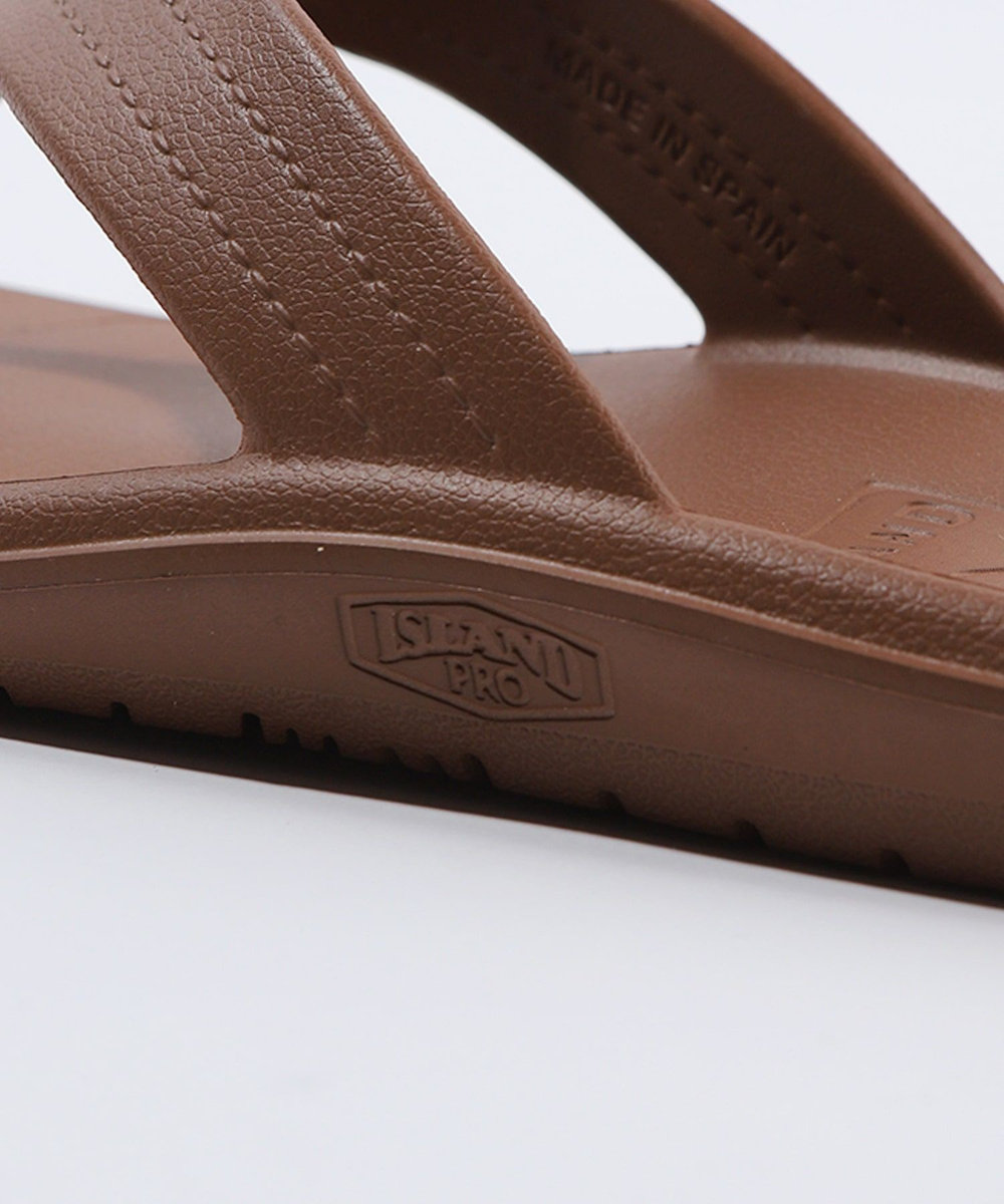 MEN'S BIGI 【ISLAND SLIPPER/アイランドスリッパ】EVA ビーチサンダル ブラウン