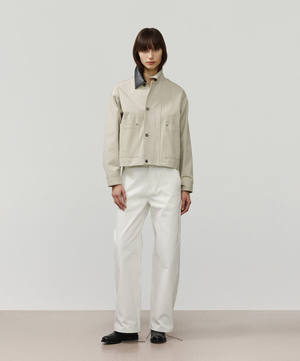 DÉPAREILLÉ GABARDINE BLOUSON / ギャバジンブルゾン ベージュ