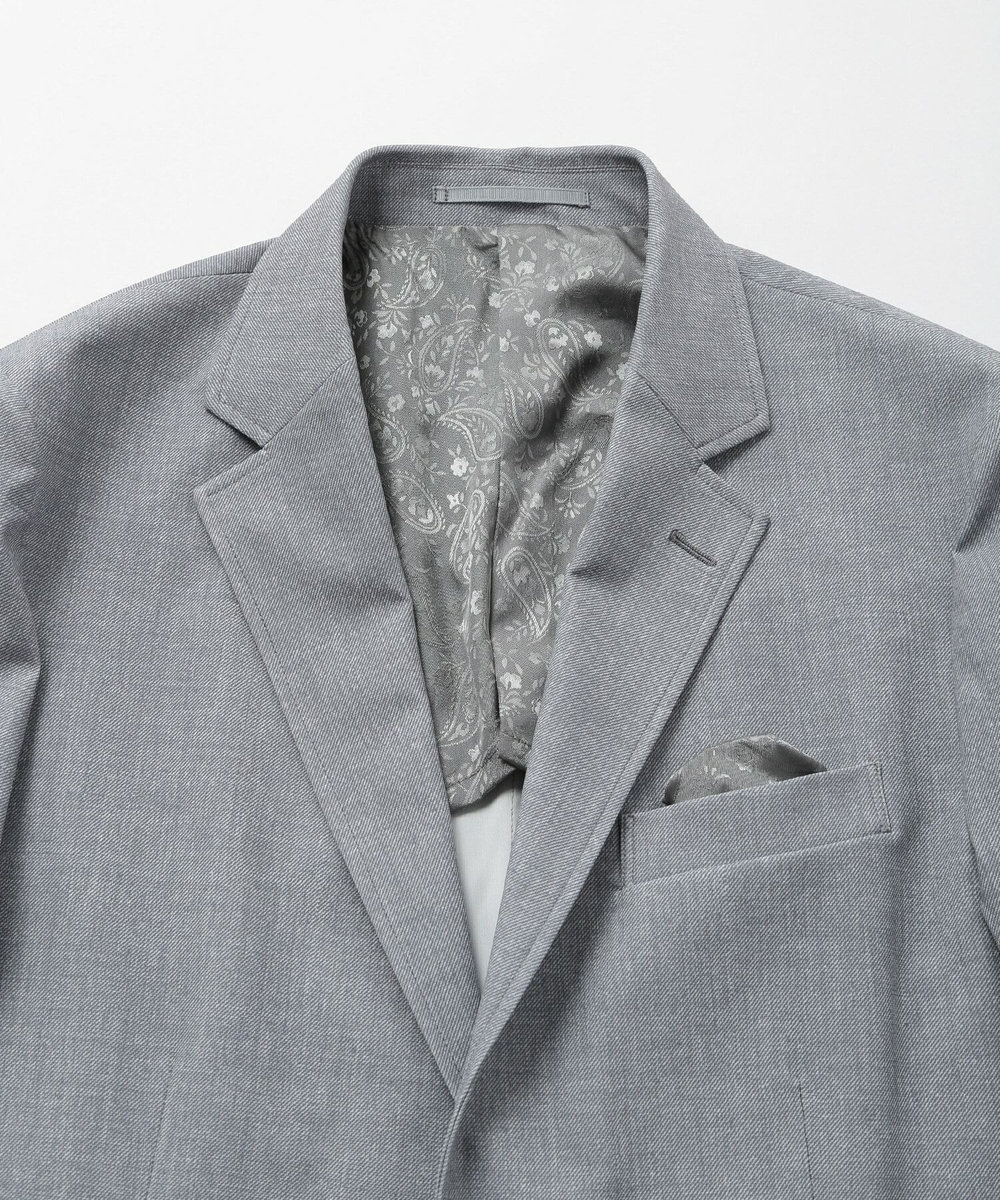 MEN'S BIGI 【ACTIVE TAILOR】COOL TOUCH 接触冷感ハイパーストレッチジャケット ライトグレー