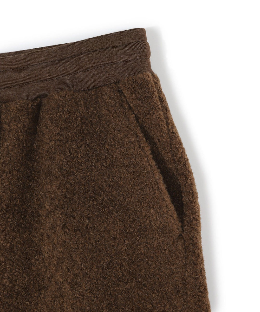 MEN'S BIGI 【50th Anniv . 菊池武夫】WOOL BOA SHORT PANTS ブラウン
