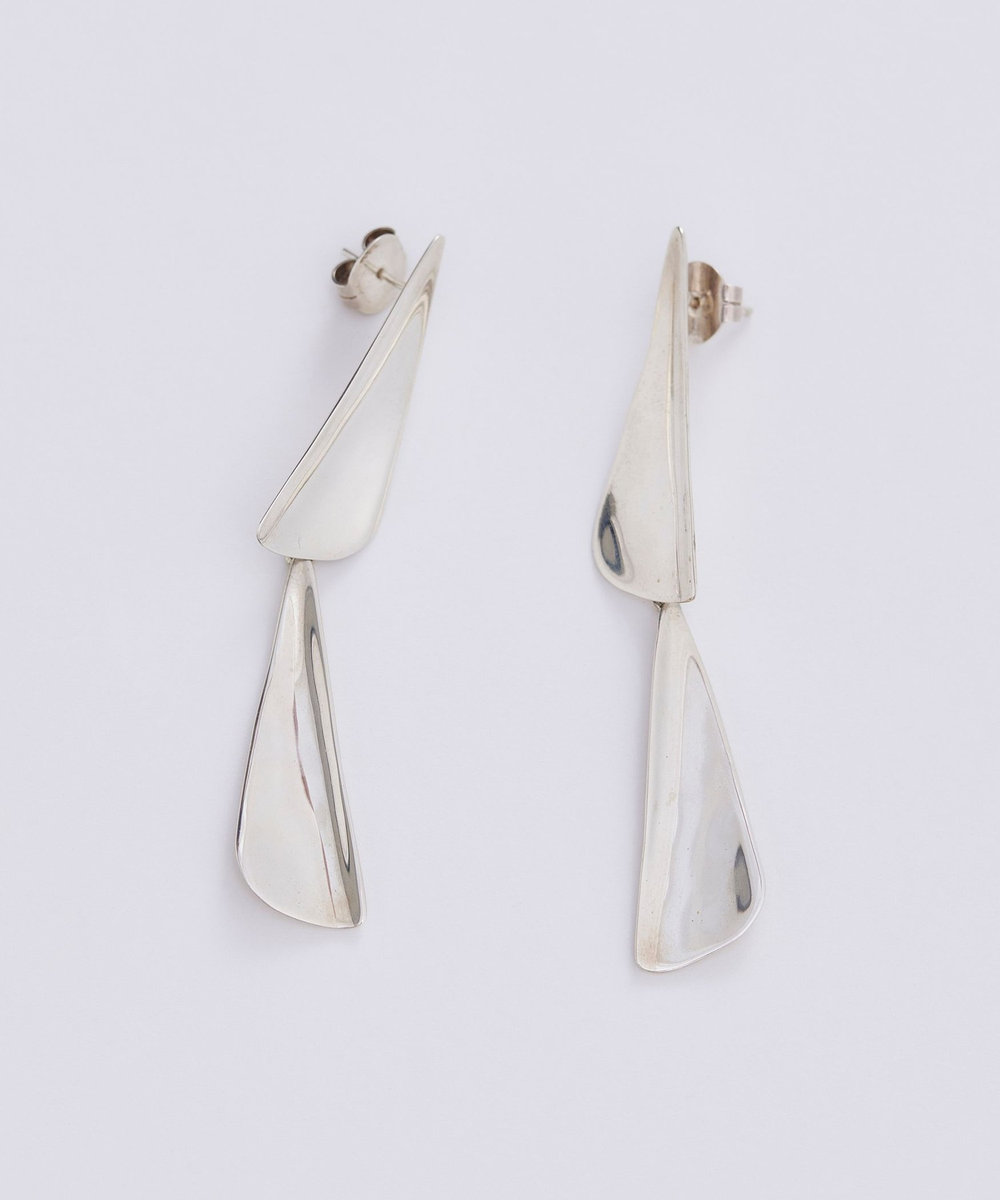 unbilanc ＜JOAQUIN BERAO＞Earrings LINEA SV 04 シルバー
