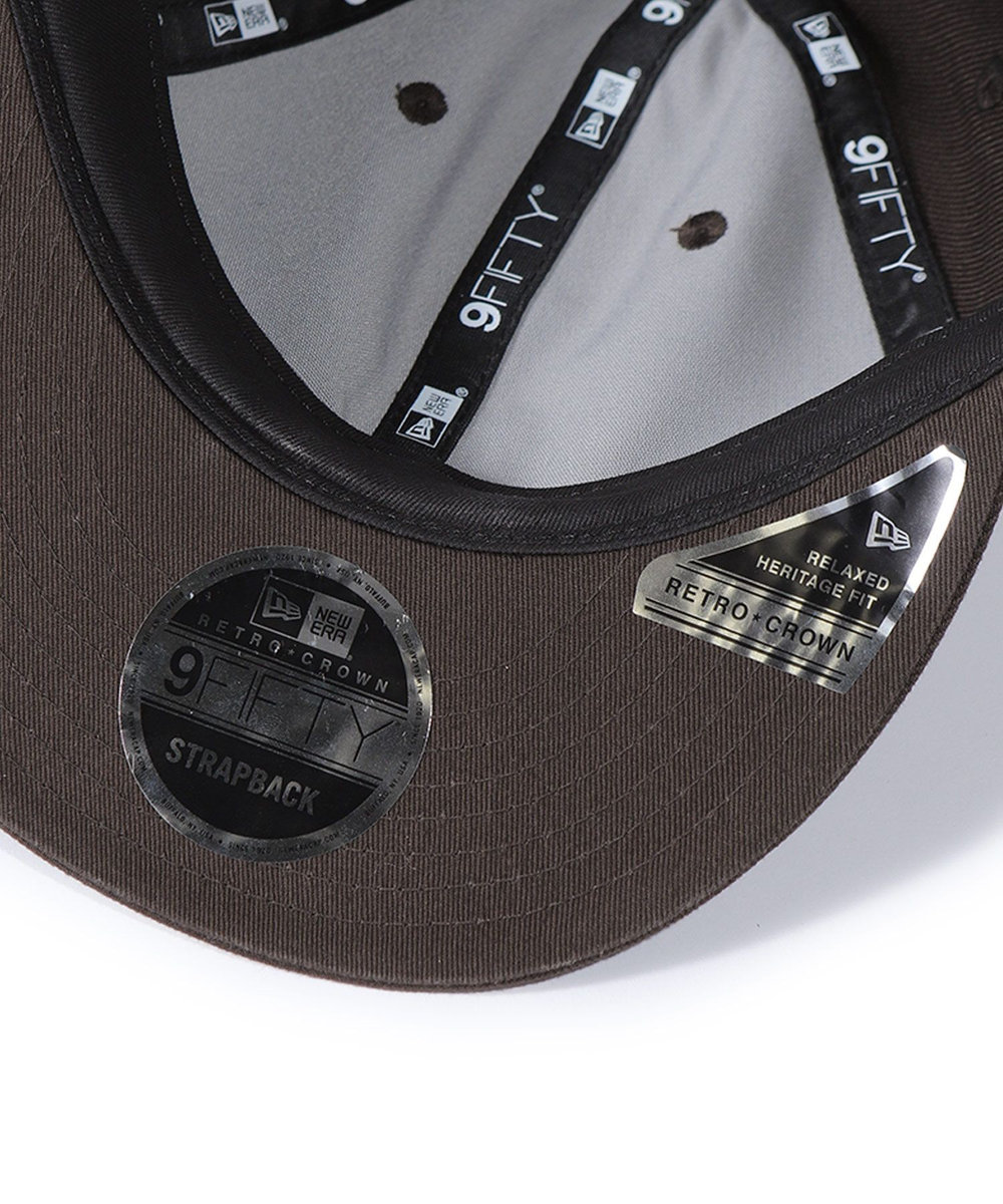 MEN'S BIGI 【50th Anniv . 中田 慎介】NEW ERA RETRO CROWN 9FIFTY CAP ブラウン
