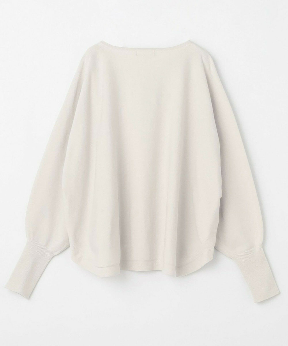 MOGA COTTON FITニット グレイッシュベージュ