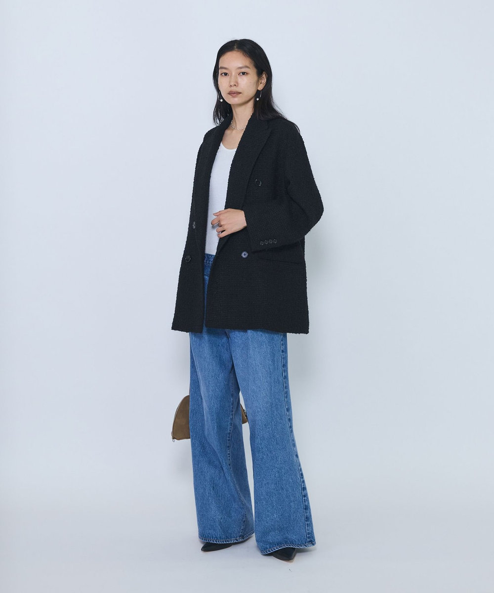 1er Arrondissement ＜COUTURE D'ADAM/クチュール ド アダム＞"Cottage Coat"コート ブラック