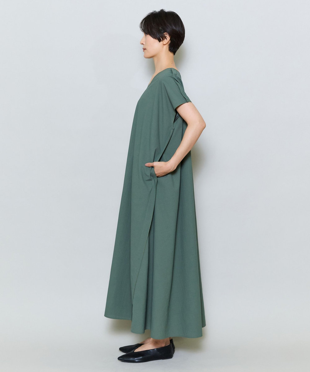 MOGA 布帛ワンピース グリーン
