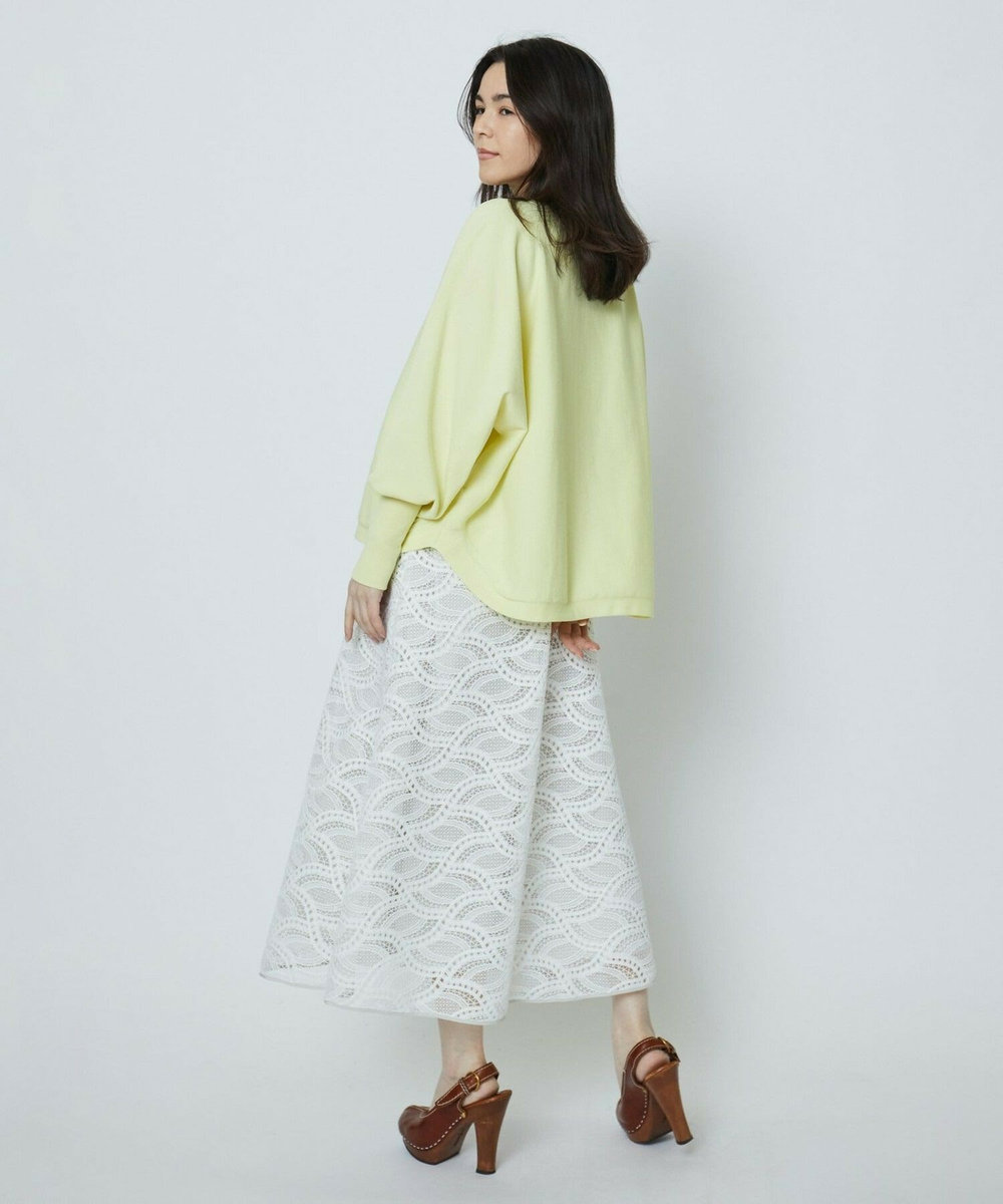MOGA COTTON FITニット イエロー
