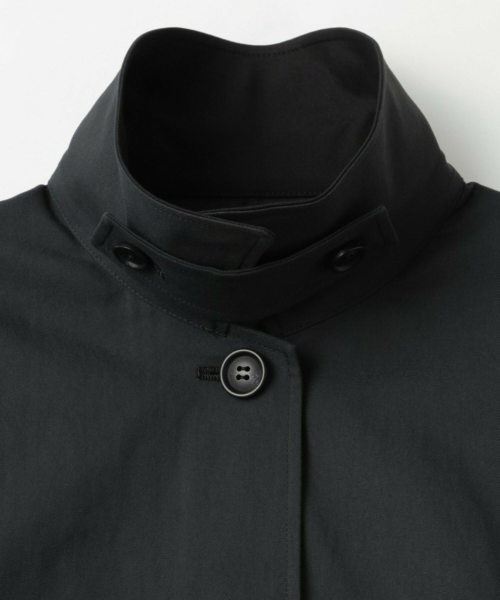 feerique Lサイズ（大きいサイズ） 【大きいサイズ】feerique ポリエステルツイルワイドクロップドジャケット［セットアップ可能］ チャコールグレー
