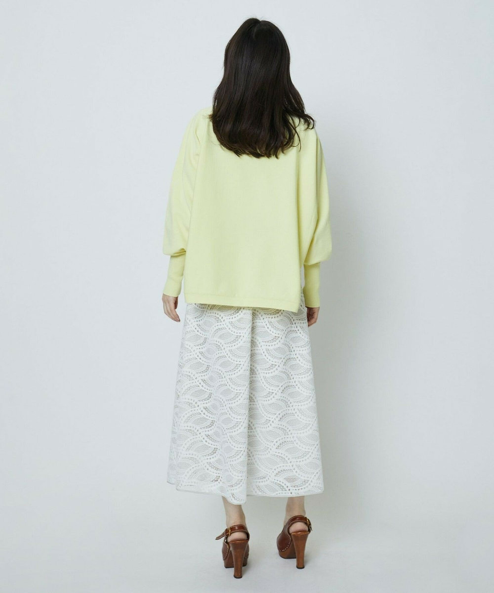 MOGA COTTON FITニット イエロー