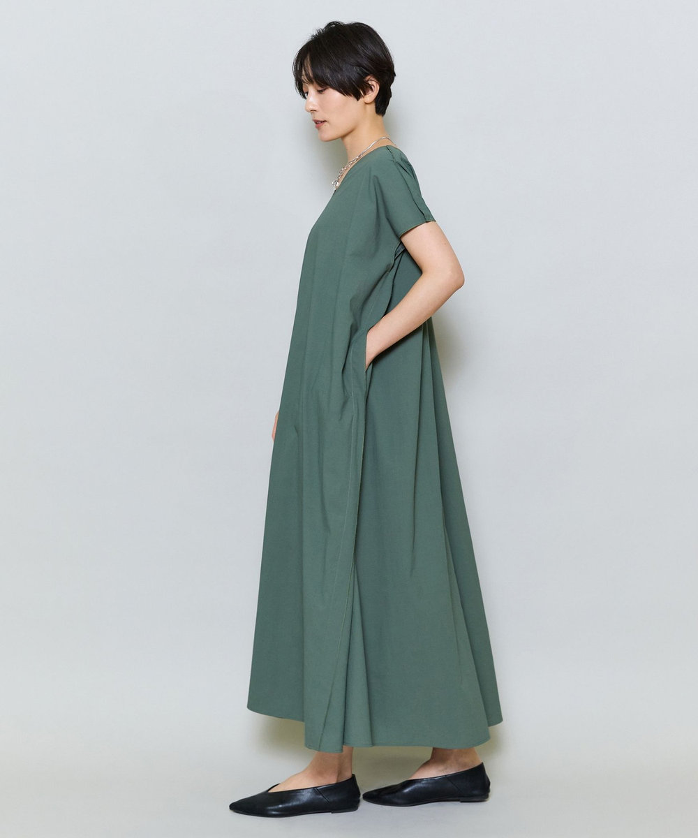 MOGA 布帛ワンピース グリーン