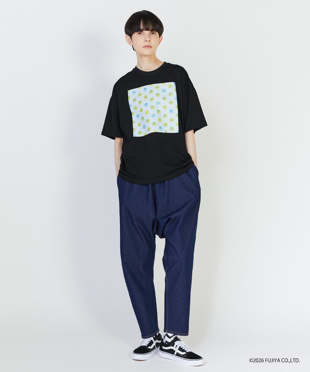 FRAPBOIS ミルキー ボックスＴシャツ ブラック