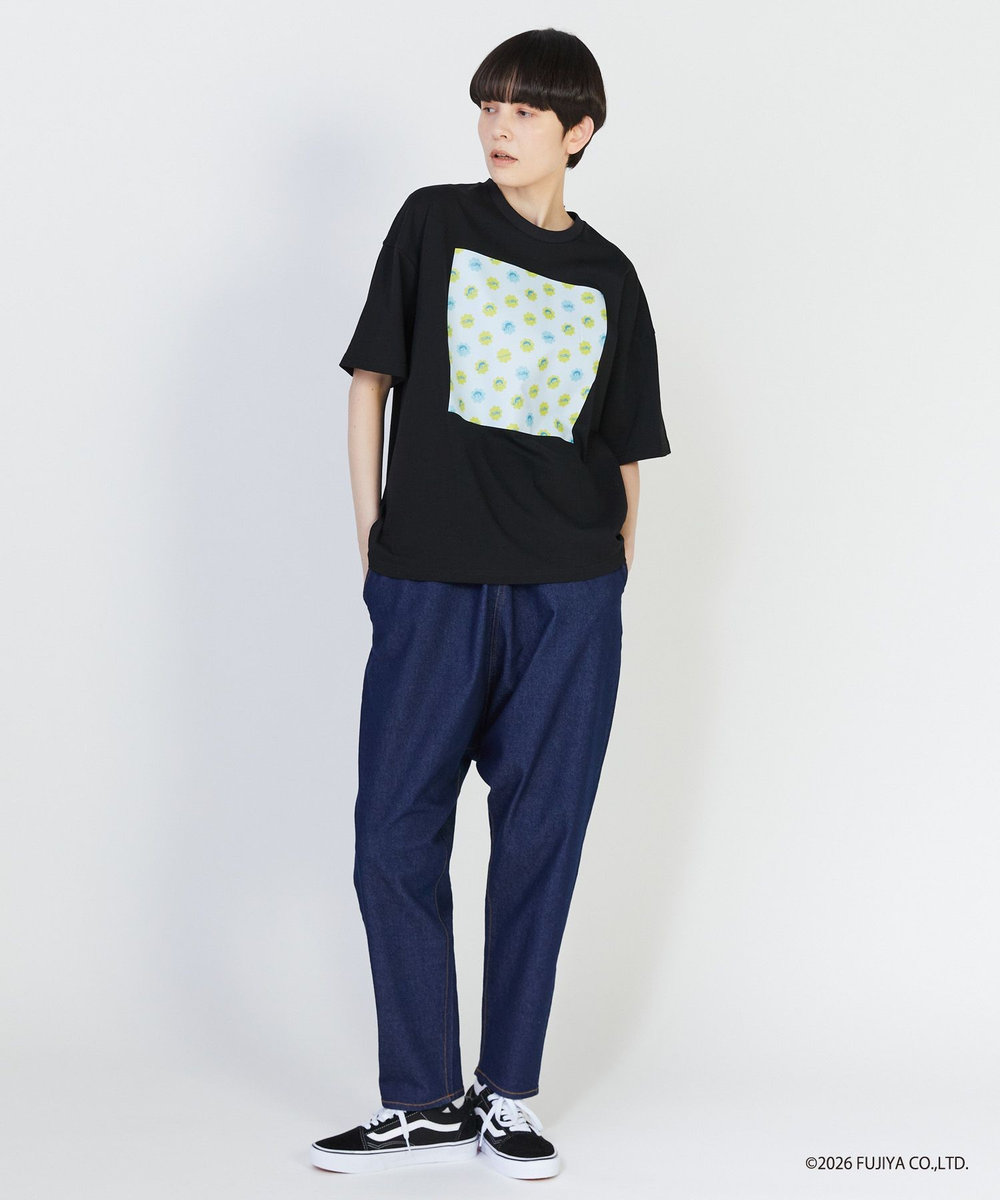 FRAPBOIS ミルキー ボックスＴシャツ ブラック