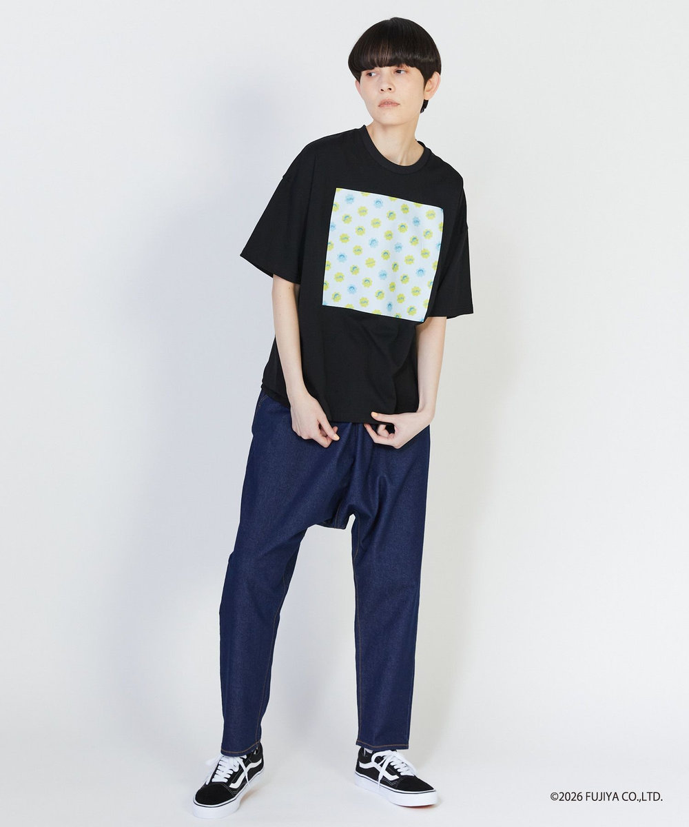 FRAPBOIS ミルキー ボックスＴシャツ ブラック