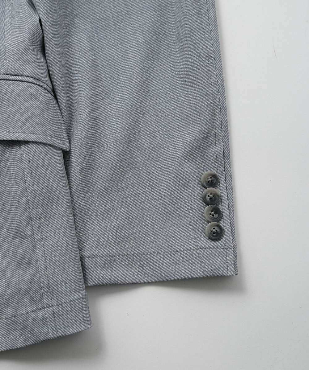 MEN'S BIGI 【ACTIVE TAILOR】COOL TOUCH 接触冷感ハイパーストレッチジャケット ライトグレー