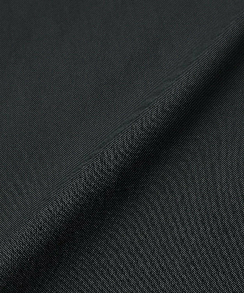 feerique Lサイズ（大きいサイズ） 【大きいサイズ】feerique ポリエステルツイルワイドクロップドジャケット［セットアップ可能］ チャコールグレー