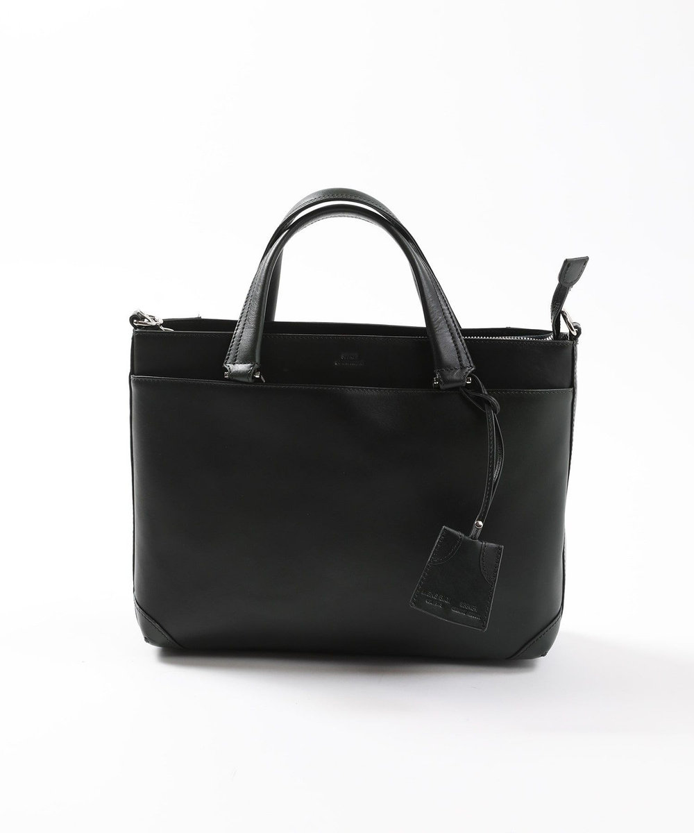 MEN'S BIGI 【SEEKER/シーカー】別注ムラレザー2WAYブリーフケース ブラック