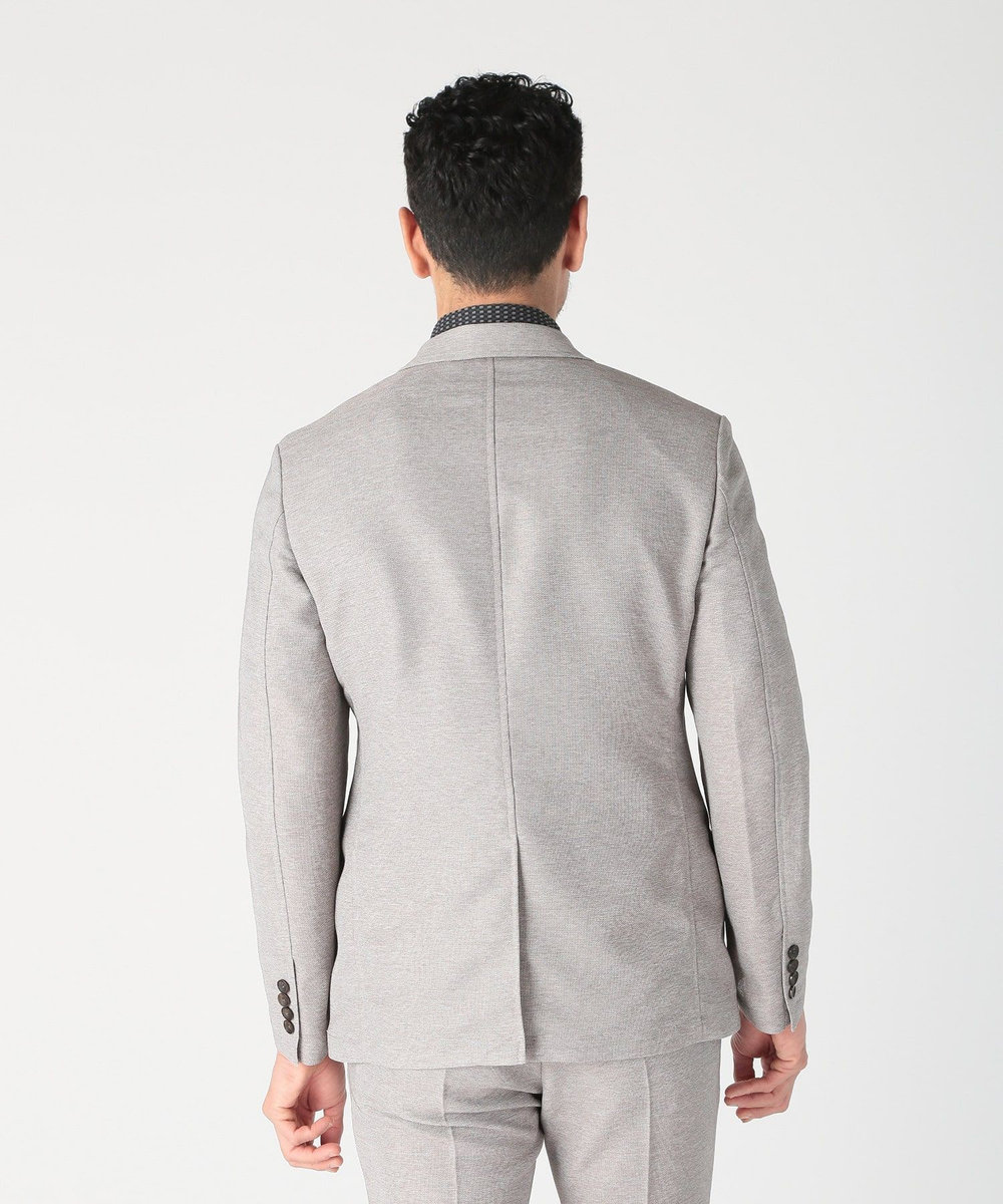 MEN'S BIGI 【ACTIVE TAILOR/アクティブテイラー】カラミメッシュストレッチジャケット ベージュ