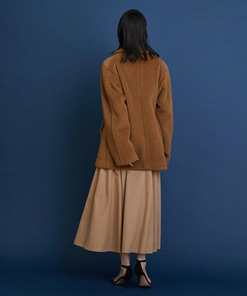 L'EQUIPE COUTURIER Super170'sウール＆カシミヤコート キャメル