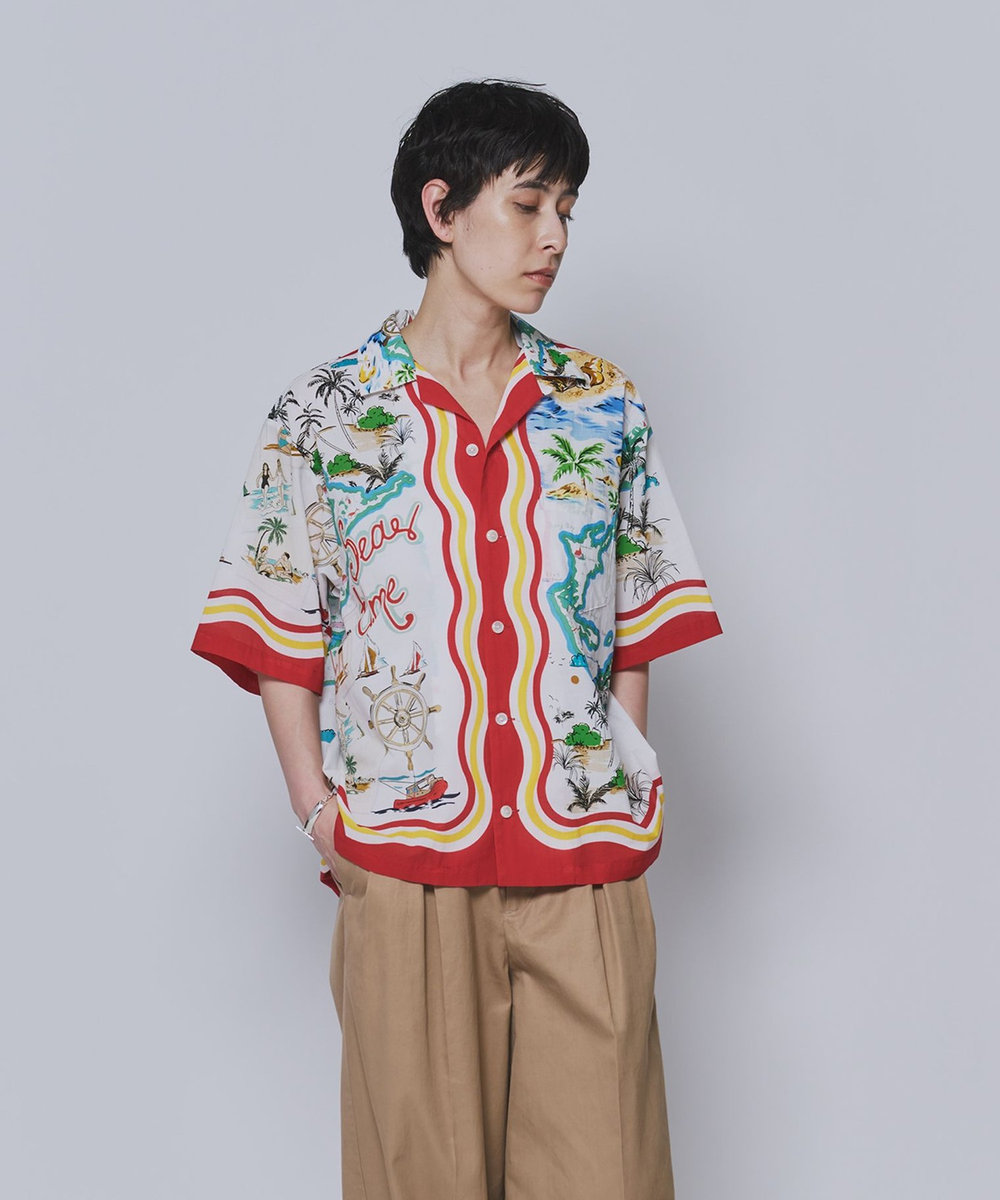 1er Arrondissement ＜COUTURE D'ADAM（クチュール ド アダム）＞スーベニアシャツ レッド