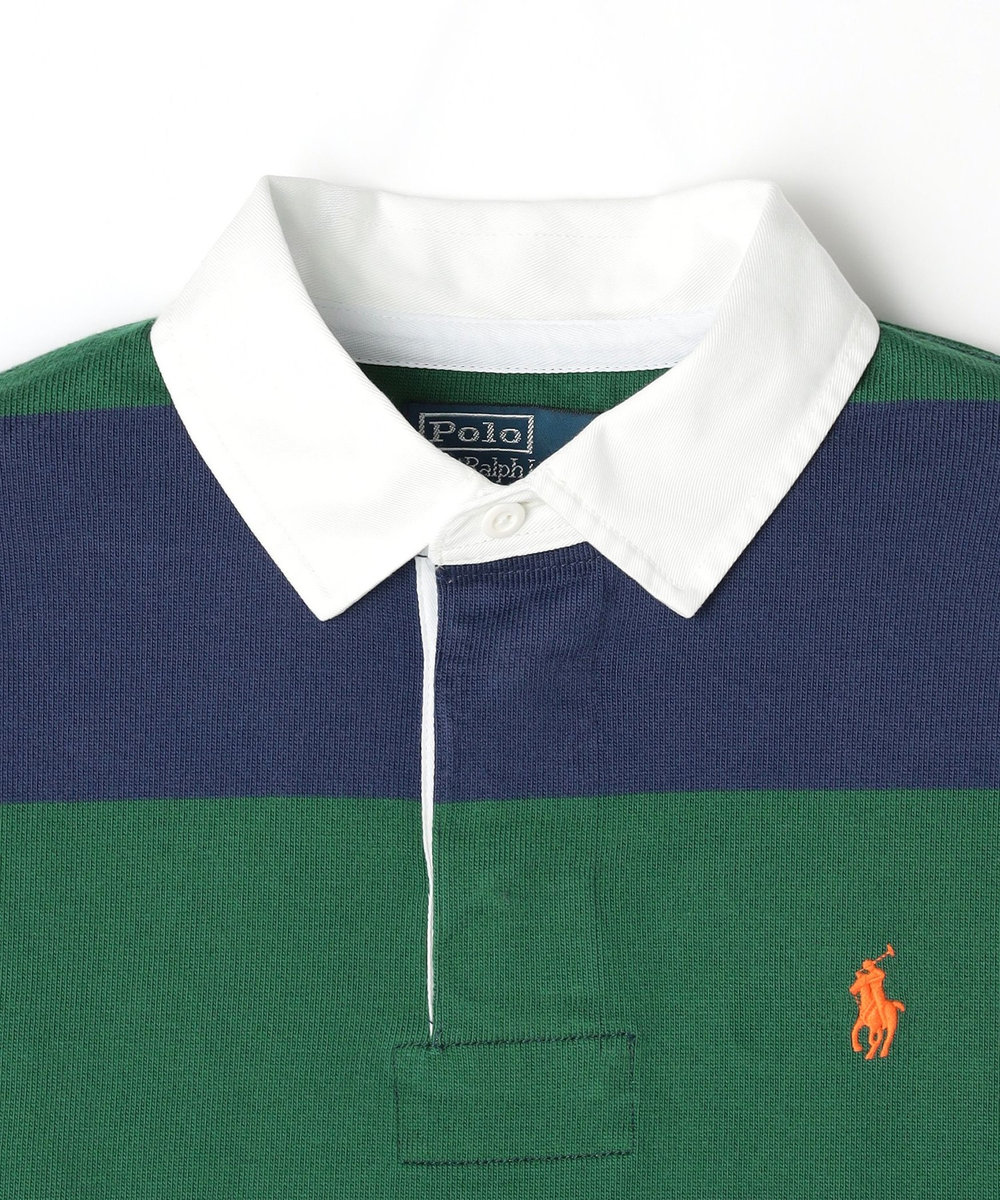 1er Arrondissement ＜POLO RALPH LAUREN/ポロ ラルフ ローレン＞ビッグフィットラグビーシャツ ネイビー