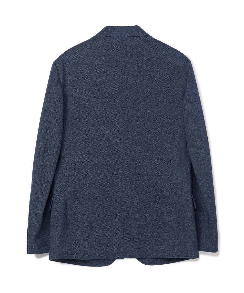 MEN'S BIGI 【ACTIVE TAILOR/アクティブテイラー】ハイゲージツイル ジャージジャケット＜防シワ性＞＜ストレッチ＞ ネイビー