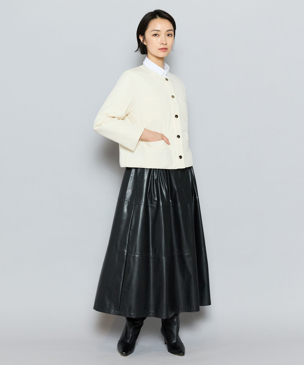 L'EQUIPE エアリータフタジャケット アイボリー