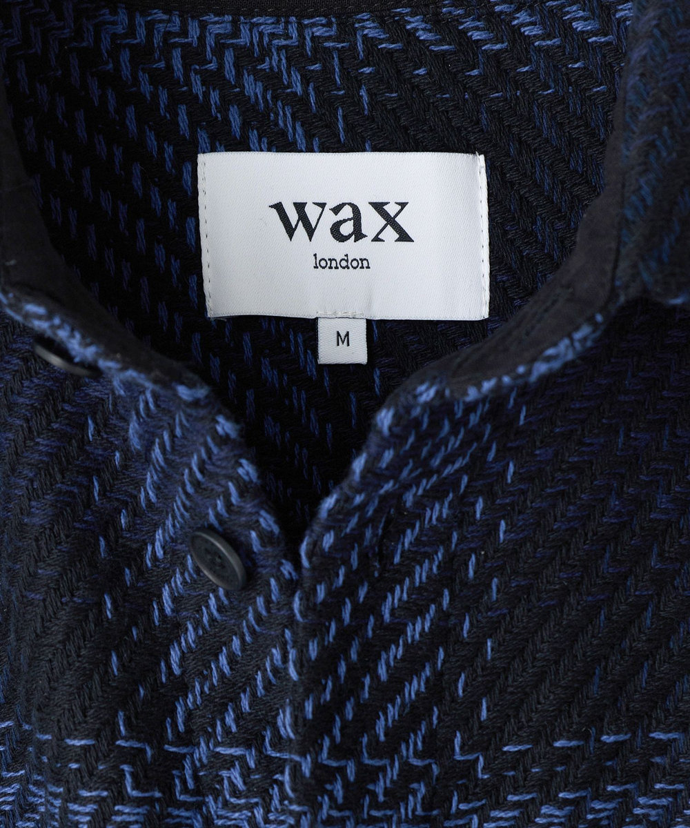 MEN'S BIGI 《別注》WAX LONDON ジャストフィットニットブルゾン グレー系その他