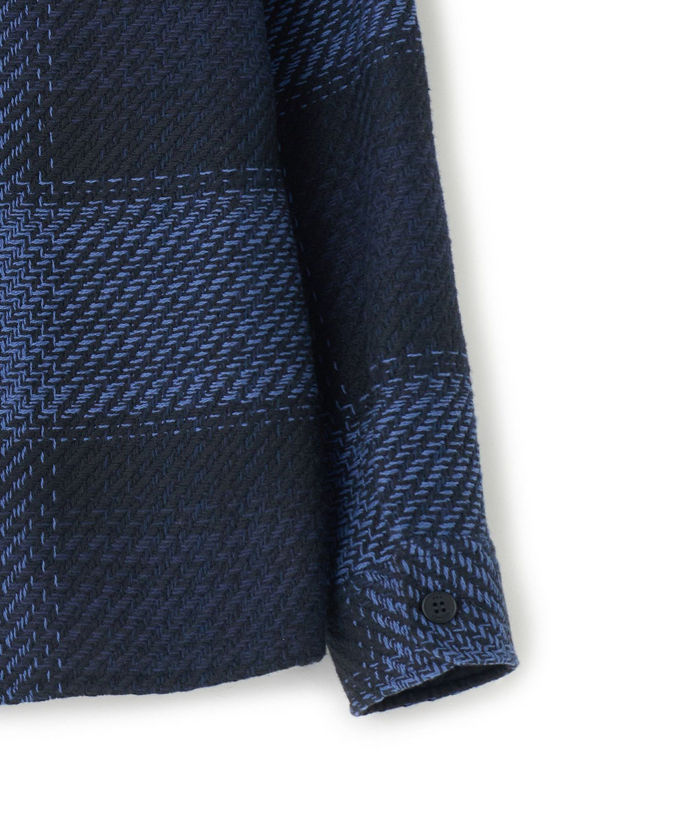 MEN'S BIGI 《別注》WAX LONDON ジャストフィットニットブルゾン グレー系その他