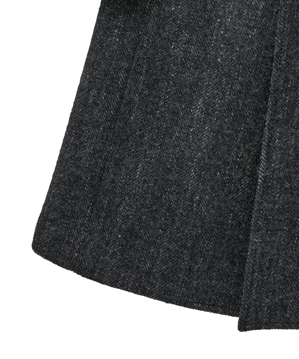 MEN'S BIGI ヴィンテージツイードダブルブレステッドコート グレー