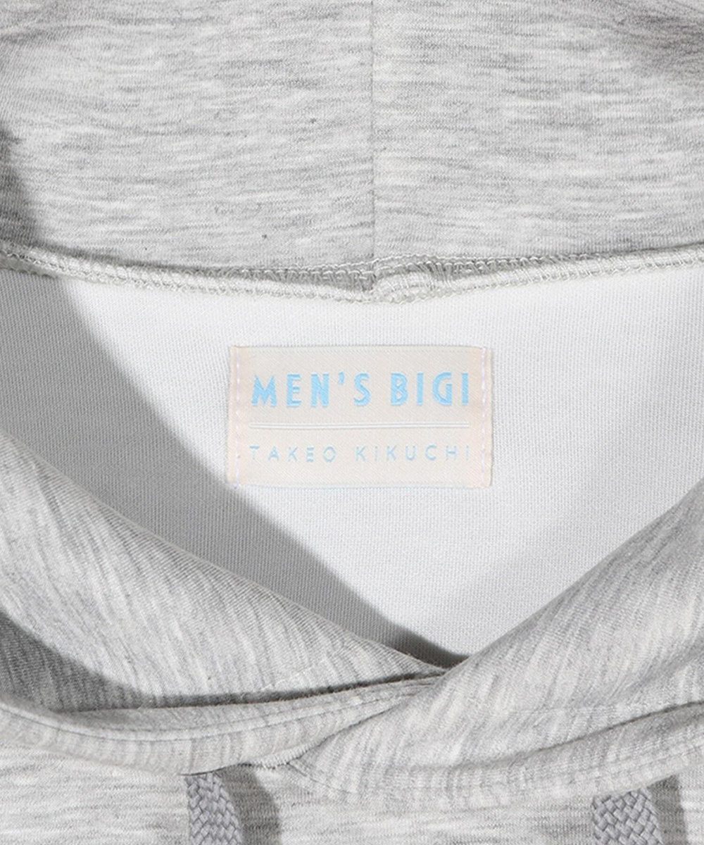 MEN'S BIGI 【50th Anniv . 菊池武夫】LOGO HOODIE グレー