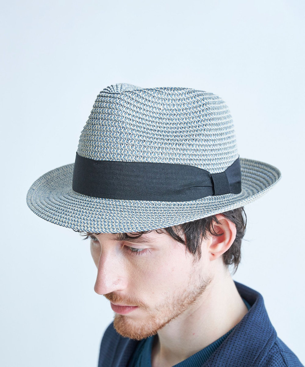 MEN'S BIGI PAPER FOLDING HAT ネイビー