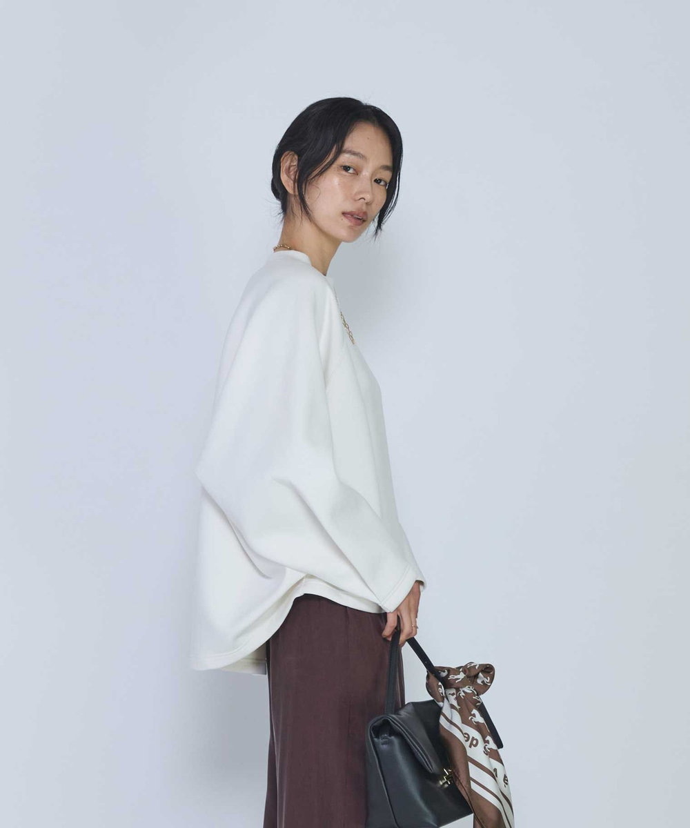 1er Arrondissement ＜COGTHEBIGSMOKE /コグ ザ ビッグ スモーク＞"OLIVIA TOP"カットソー オフホワイト