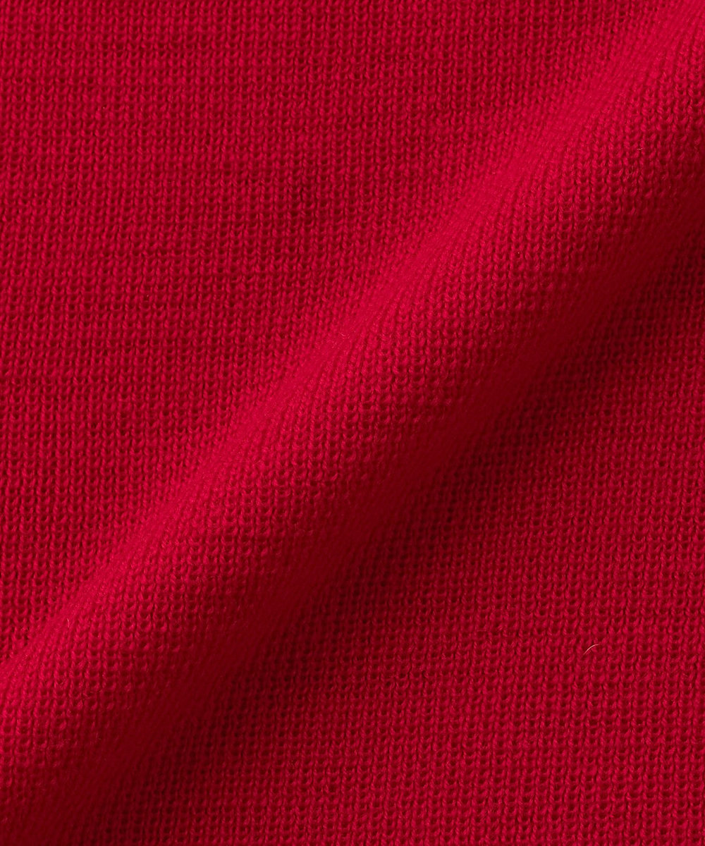 DÉPAREILLÉ HIGH GAUGE TURTLE NECK KNIT / ハイゲージタートルネックニット レッド