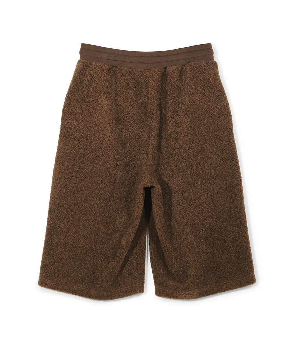 MEN'S BIGI 【50th Anniv . 菊池武夫】WOOL BOA SHORT PANTS ブラウン