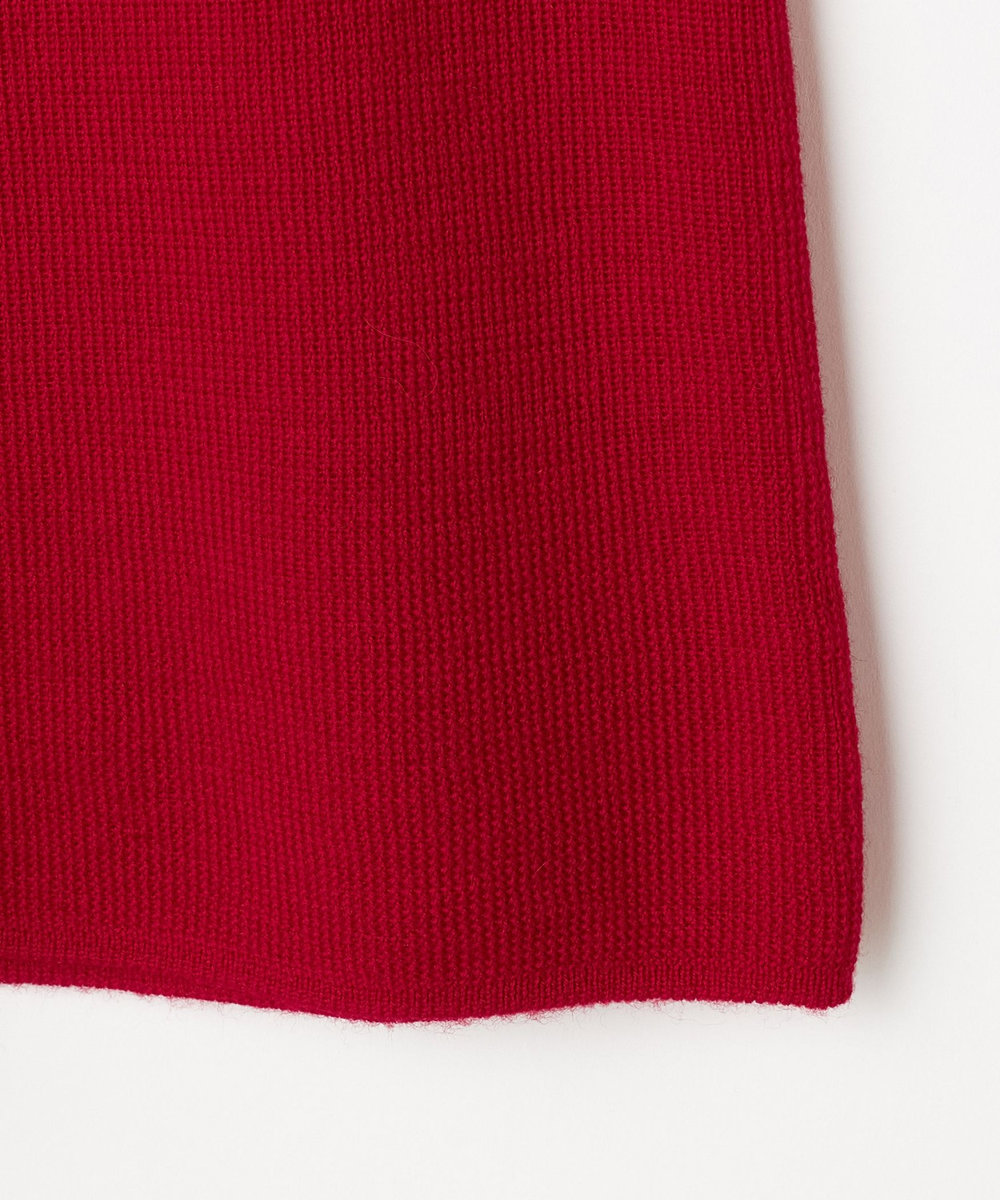 DÉPAREILLÉ HIGH GAUGE TURTLE NECK KNIT / ハイゲージタートルネックニット レッド