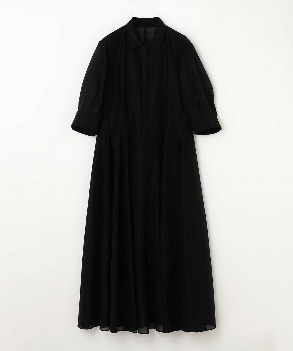 L'EQUIPE COUTURIER コットンシルクワンピース ブラック
