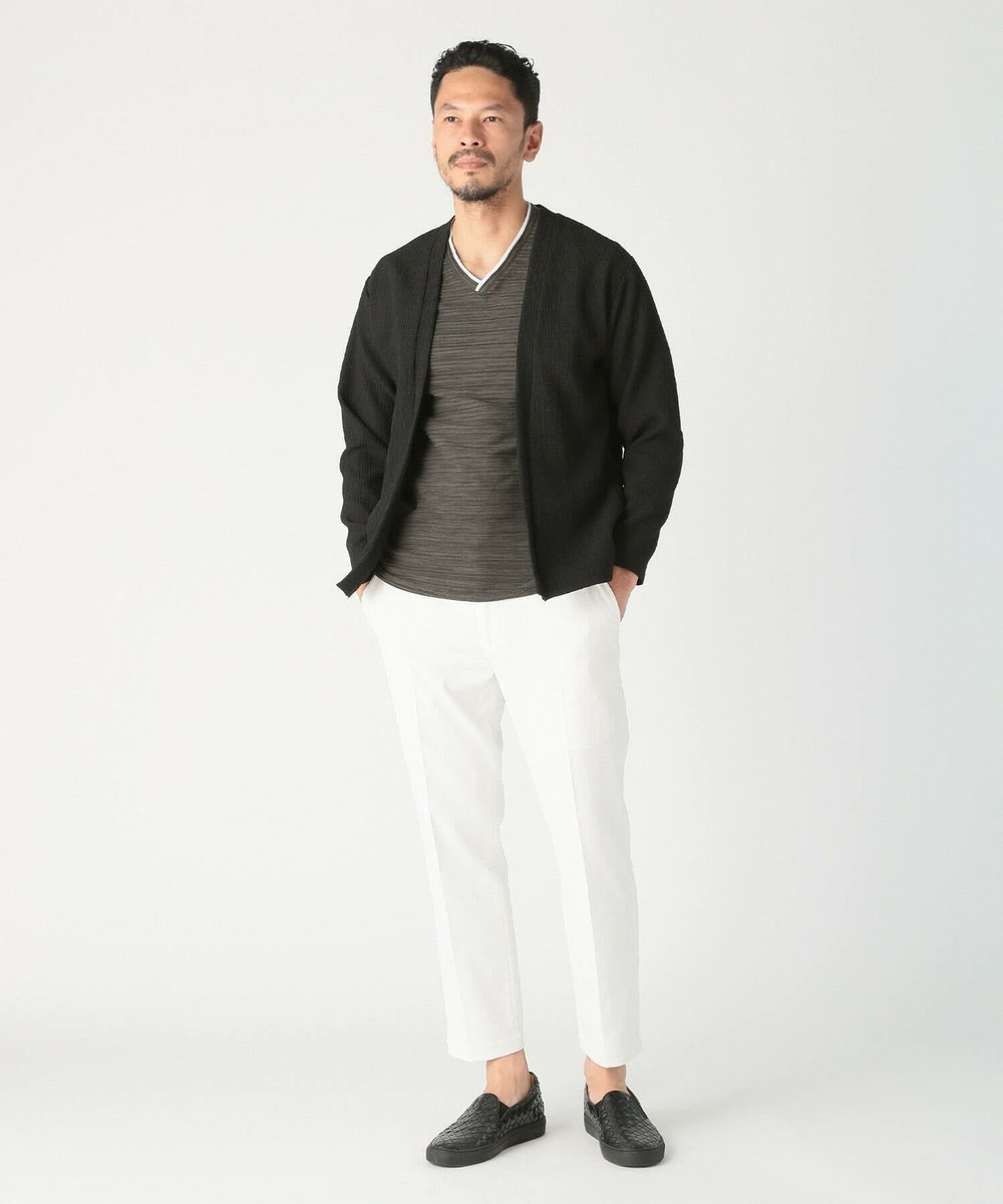 MEN'S BIGI スラブタック天竺素材Tシャツ＜吸水速乾＞ グリーン