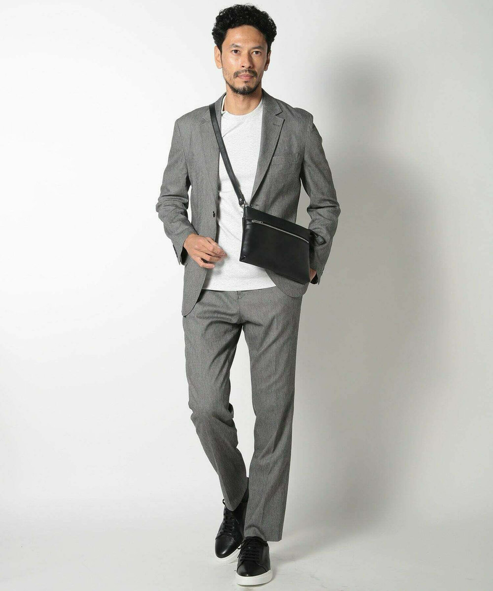 MEN'S BIGI 【SEEKER/シーカー】別注2wayクラッチ&ショルダーバッグ ブラック