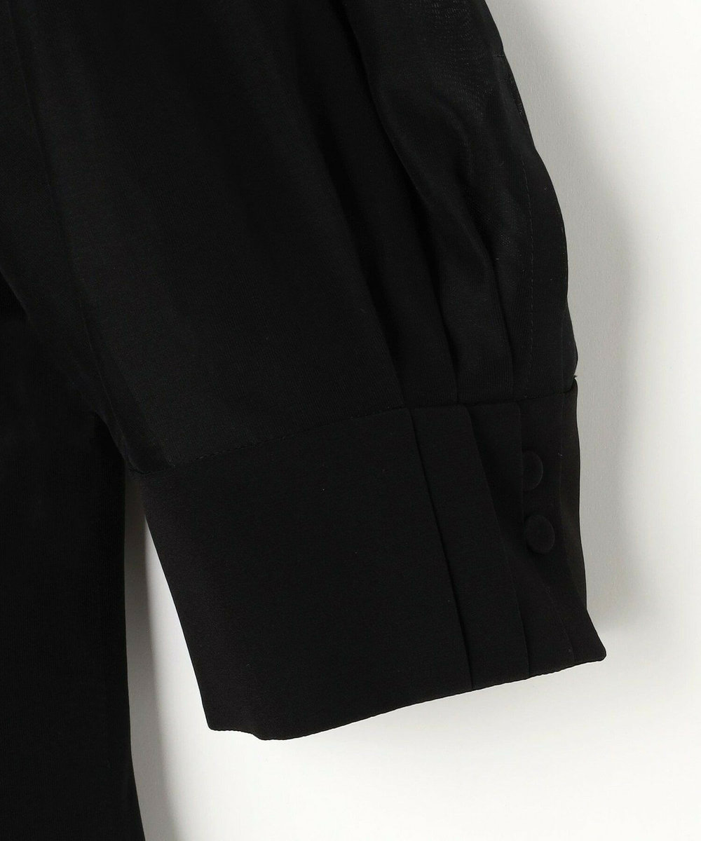 L'EQUIPE COUTURIER コットンシルクワンピース ブラック