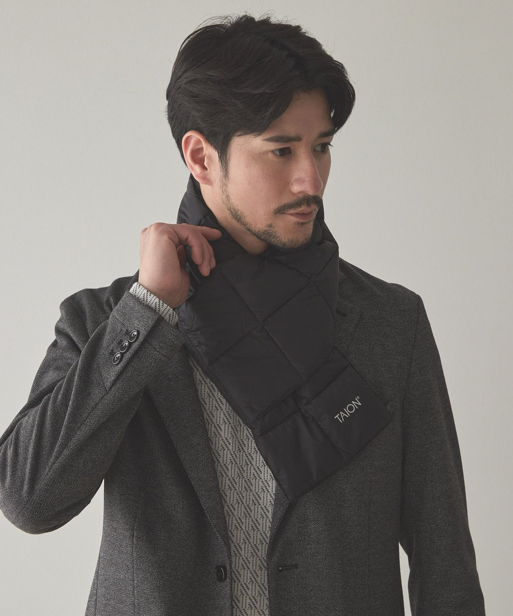 UNION STATION TAION BASIC DOWN SCARF ブラック