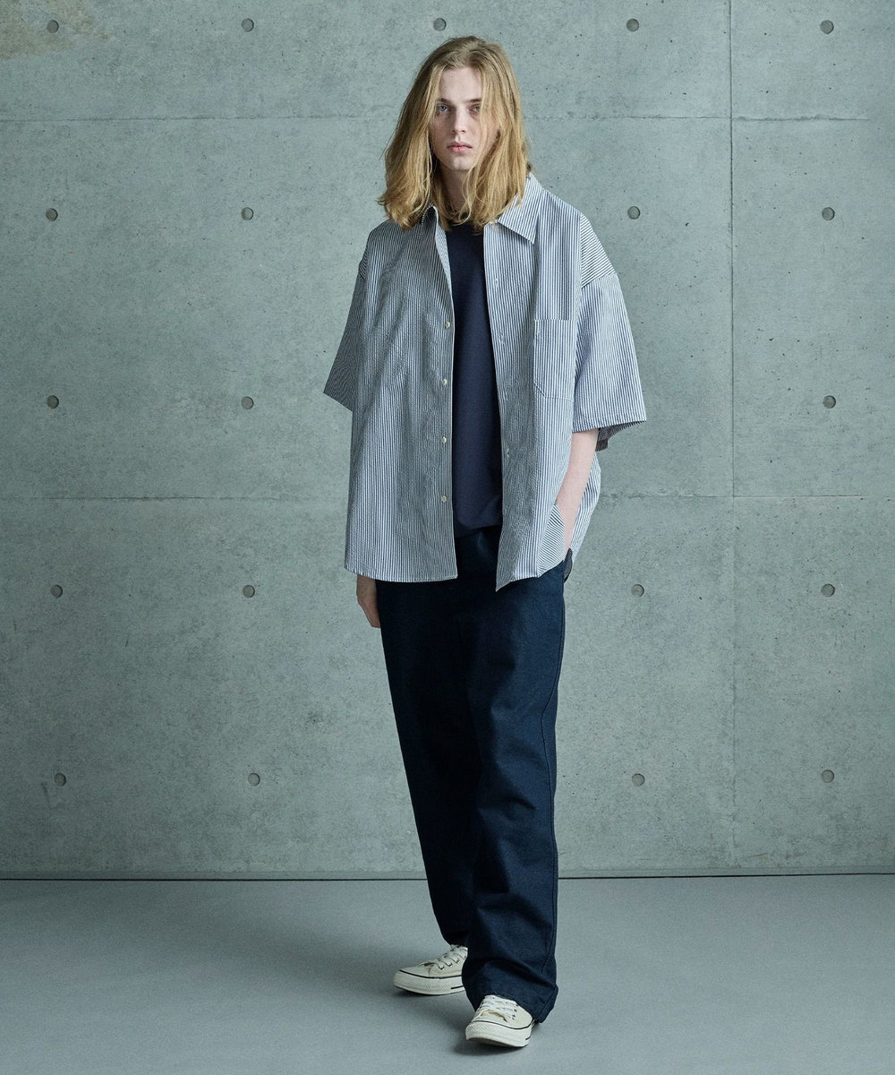 MEN'S BIGI スピンドルイージーパンツ ブルー