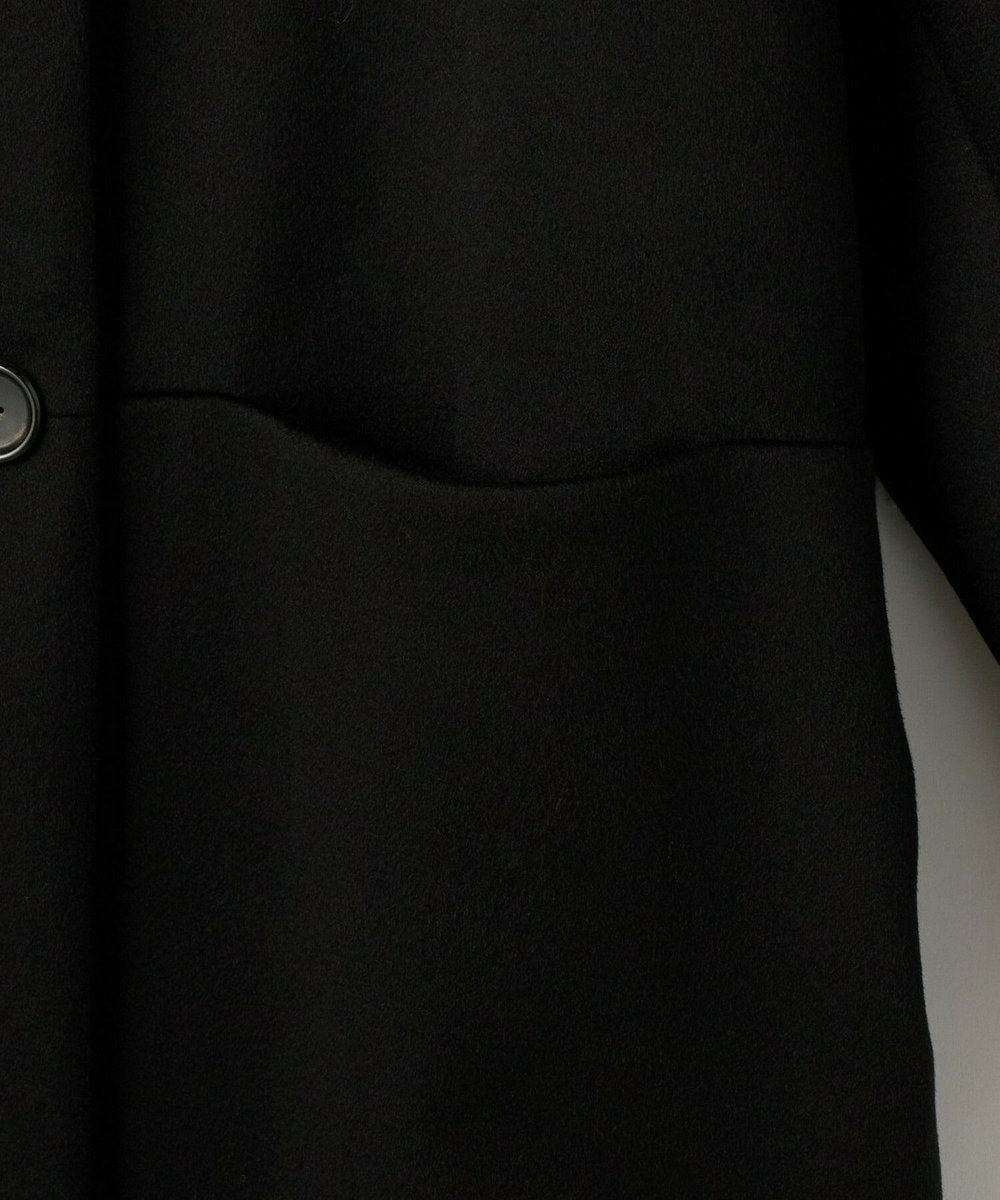 L'EQUIPE COUTURIER ピュアカシミヤロングコート ブラック