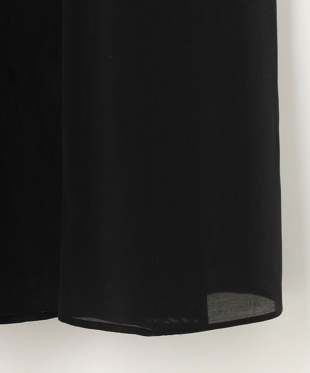 L'EQUIPE COUTURIER コットンシルクワンピース ブラック