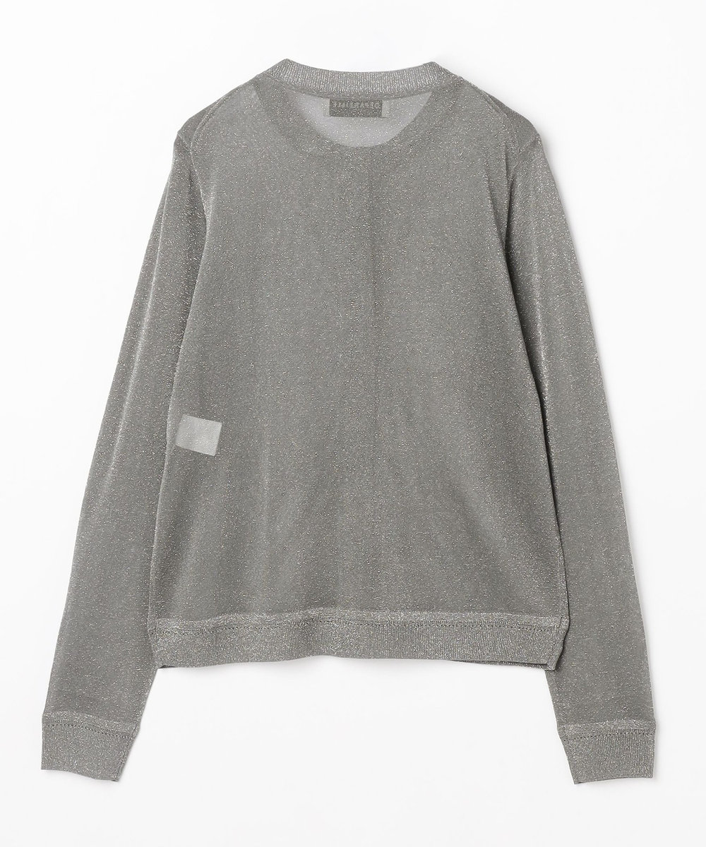 DÉPAREILLÉ LAME CARDIGAN / ラメカーディガン グレー