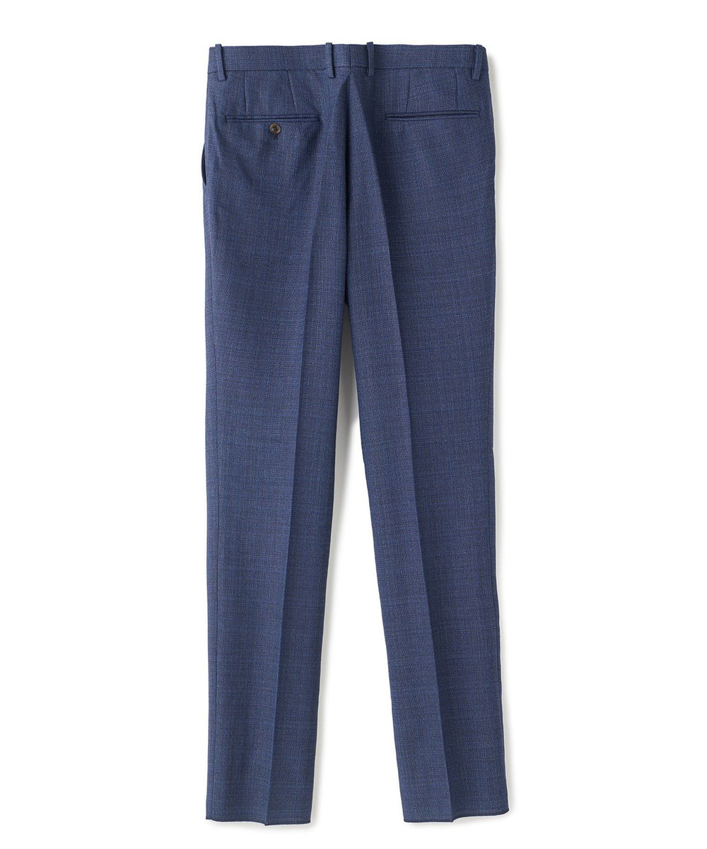 MEN'S BIGI ミックスヤーン/ホップサックスラックス ネイビー